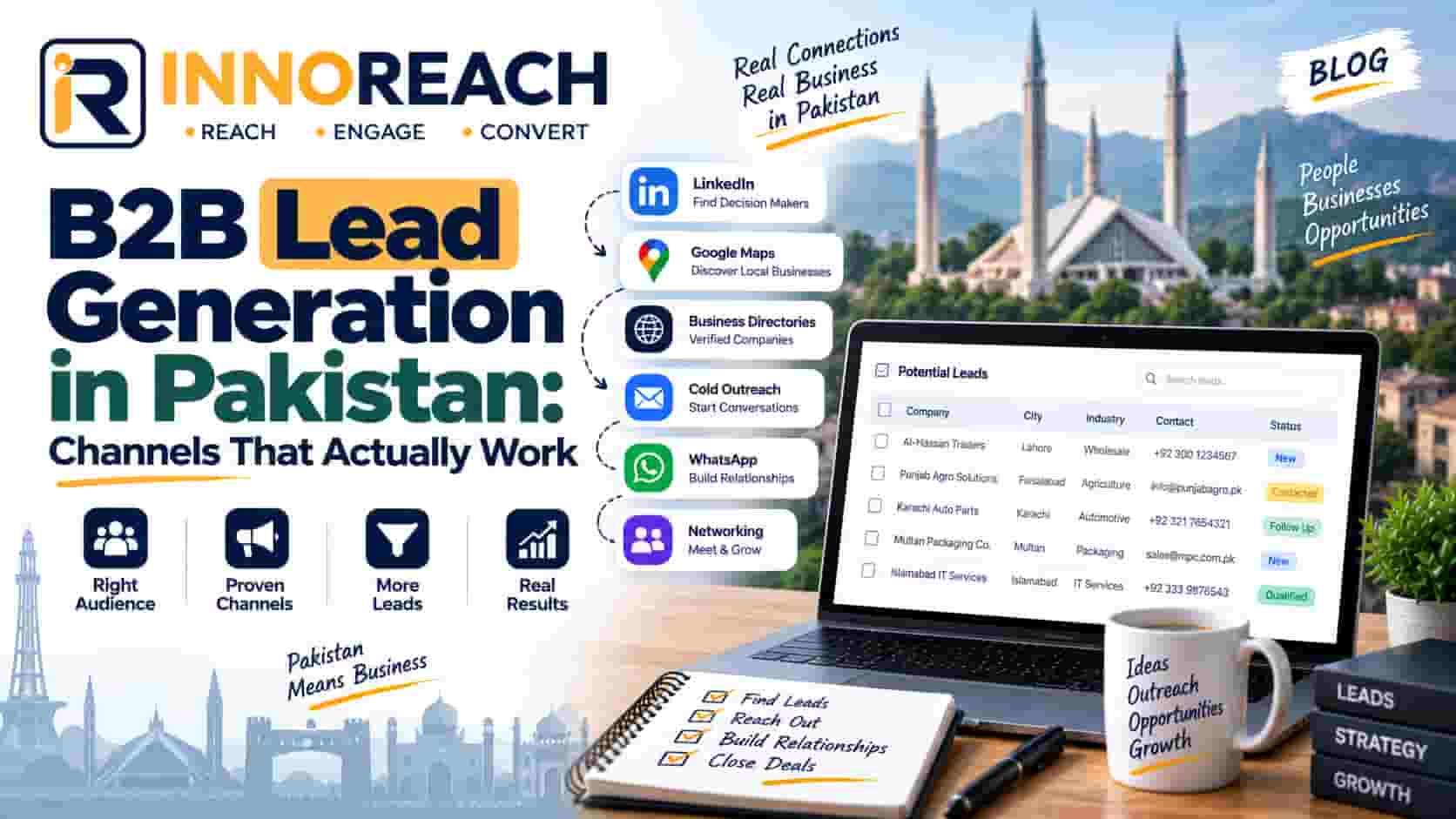 B2B Lead Generation in Pakistan: Channels That Actually Work
