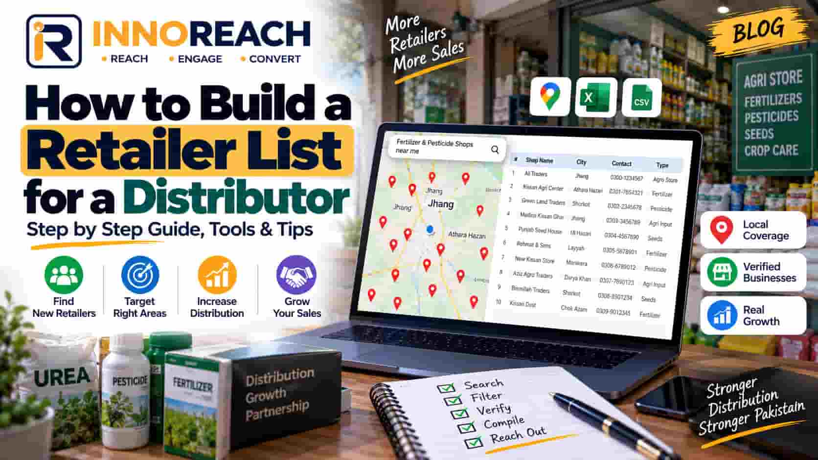 How to Build a Retailer List for a Distributor