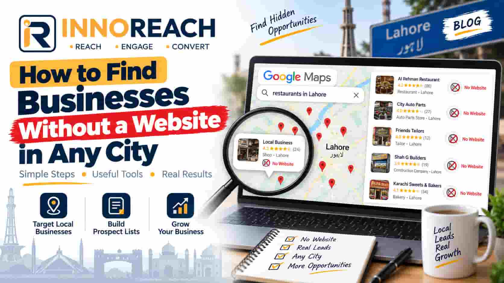 How to Find Businesses Without a Website in Any City